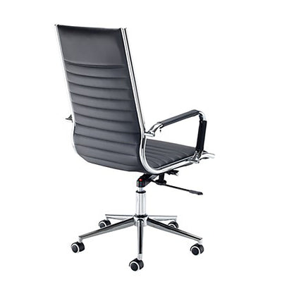 Bari High Back Home Office Chair | Black Faux Leather Office Chair | Ergonomic Office Chair | Home Office Furniture