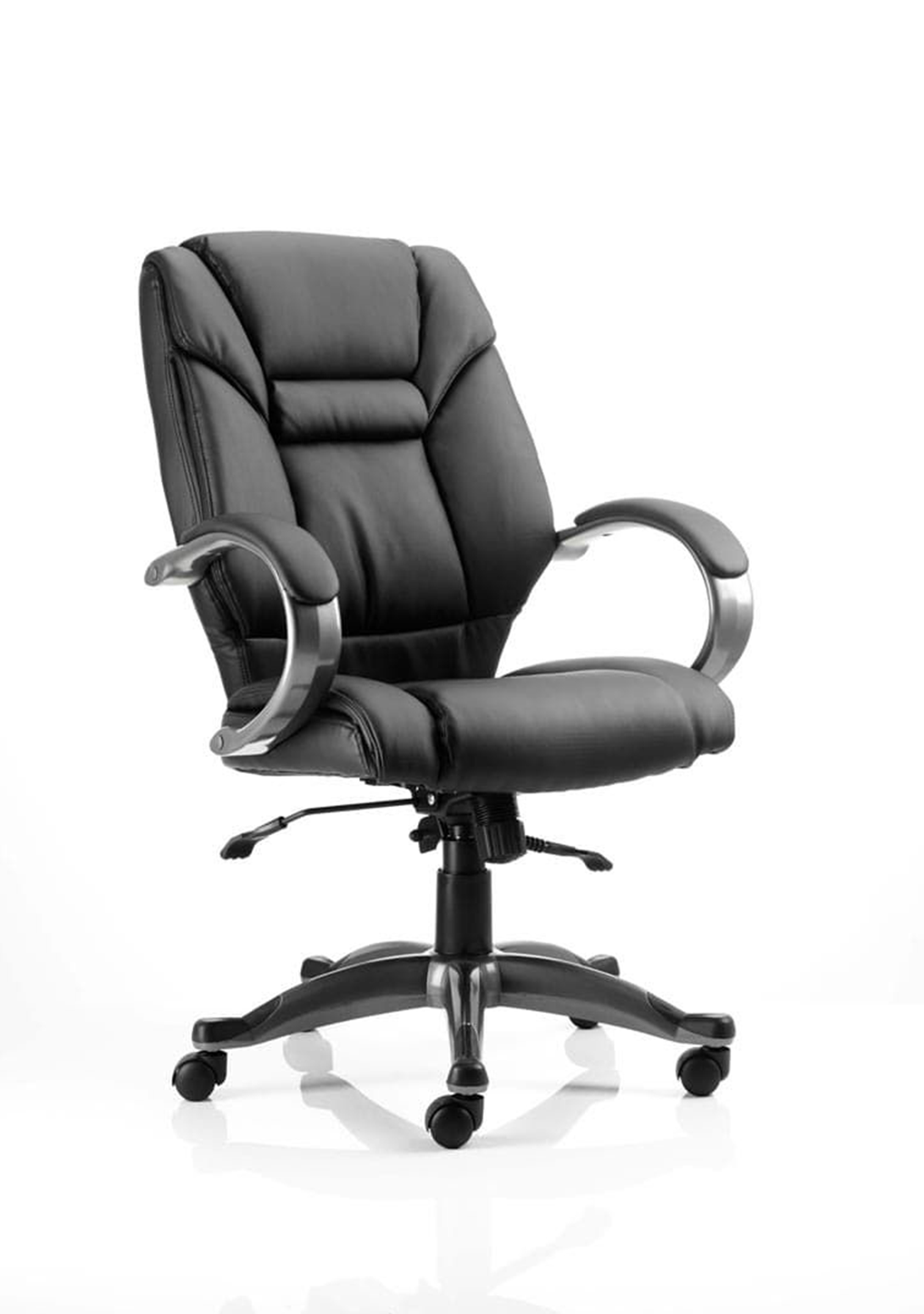Galloway Exec Home Office Chair | Executive Chair | Home Office Furniture | Swivel Chair | Soft Padded Chair | Home Office Swivel Chair | Black Swivel Chair