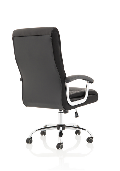Dallas Exec Home Office Chair | Executive Chair | Home Office Furniture | Swivel Chair | Soft Padded Chair | Black Home Office Chair