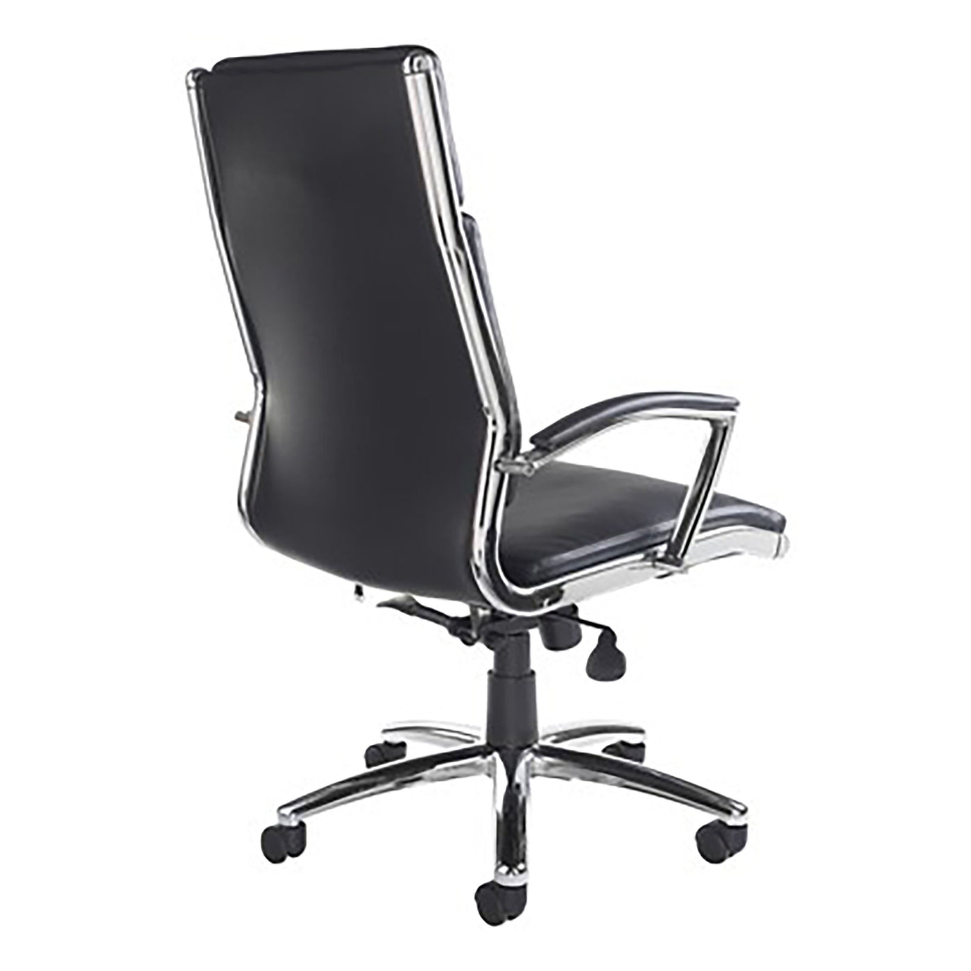 Florence Black Leather Faced Home Office Chair | Home Office Furniture | Ergonomic Home Office Furniture