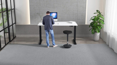 Air Height Adjustable Desk | Home Office Furniture | Homework Desk | Work From Home Desk 