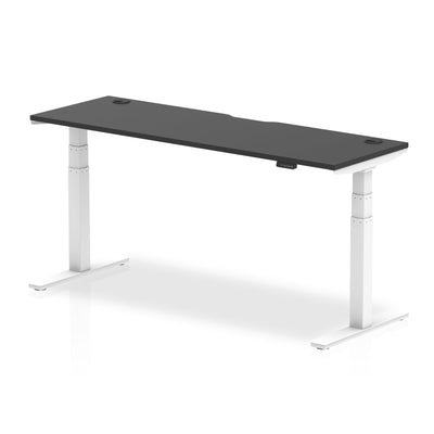 Air Black Slimline Height Adjustable Desk | Home Office Furniture | Homework Desk | Work From Home Desk 