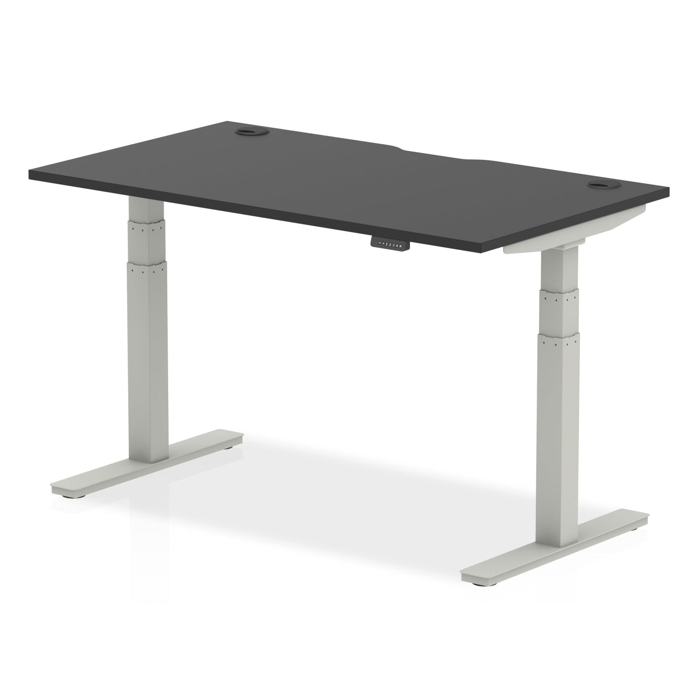 Air Black Height Adjustable Desk | Home Office Furniture | Homework Desk | Work From Home Desk 
