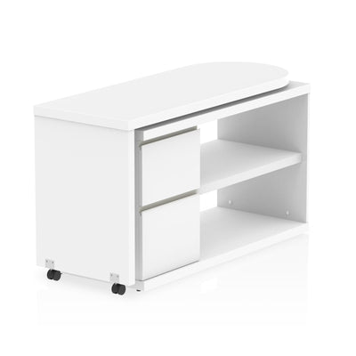 Fleur Smart | Home Office Furniture | Smart Storage Desk | Homework Desk | Work From Home Desk  | Wooden Desk | Desk Converts to Storage | Desk that does not look like a desk