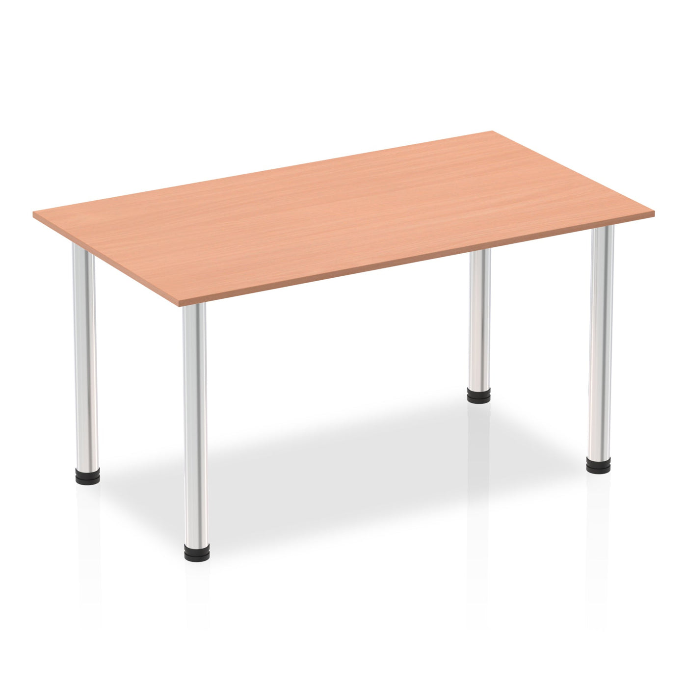 Impulse 1400mm Straight Desk with Post Leg | Home Office Furniture | Work Desk | Homework Desk | Work from home | Wooden Desk | Wooden Desk with post legs 