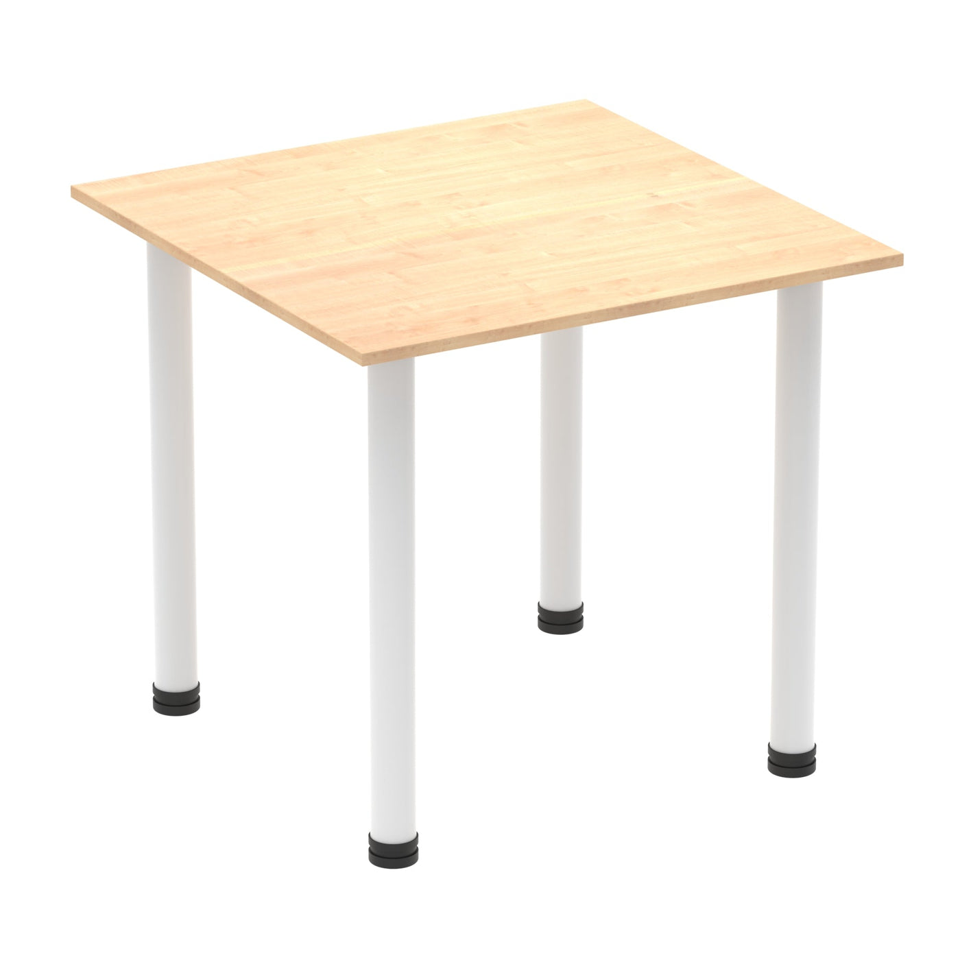 Impulse 1200mm Straight Desk with Post Leg | Home Office Furniture | Wooden Desk | Simple Desk | Homework Desk | Work From Home Desk | Wooden desk with black legs