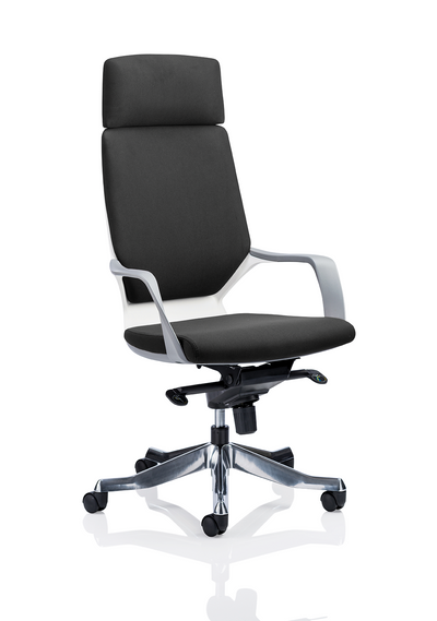 Xenon Exec Home Office Chair | Executive Chair | Home Office Furniture | Leather Chair| Chrome detail | Swivel Chair | Leather Swivel Chair