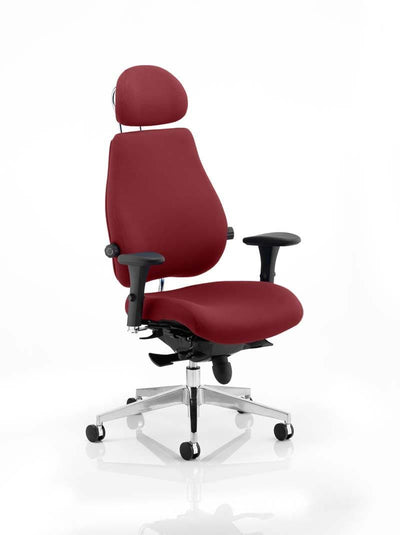 Chiro Plus Ultimate with Headrest | Home Office Chair | Posture Chair | Ergonomic Office Chair | Home Office Furniture | Ergonomic Office Furniture | Chairs that help with posture | combat poor posture