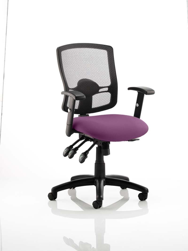 Portland III Home Office Chair | Operator Chair | Home Office Furniture | Ergonomic Chair | Swivel Chair | Mesh Chair