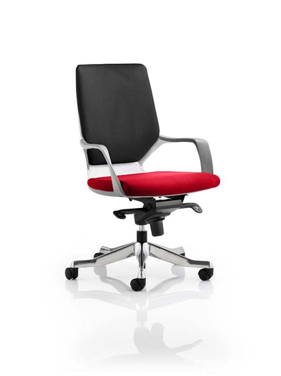 Xenon Exec Home Office Chair | Executive Chair | Home Office Furniture | Leather Chair| Chrome detail | Swivel Chair | Leather Swivel Chair