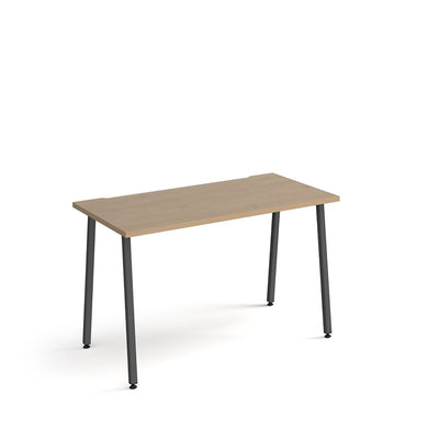 Sparta Desk with A-frame legs | Charcoal frame desk | Home Office Desk