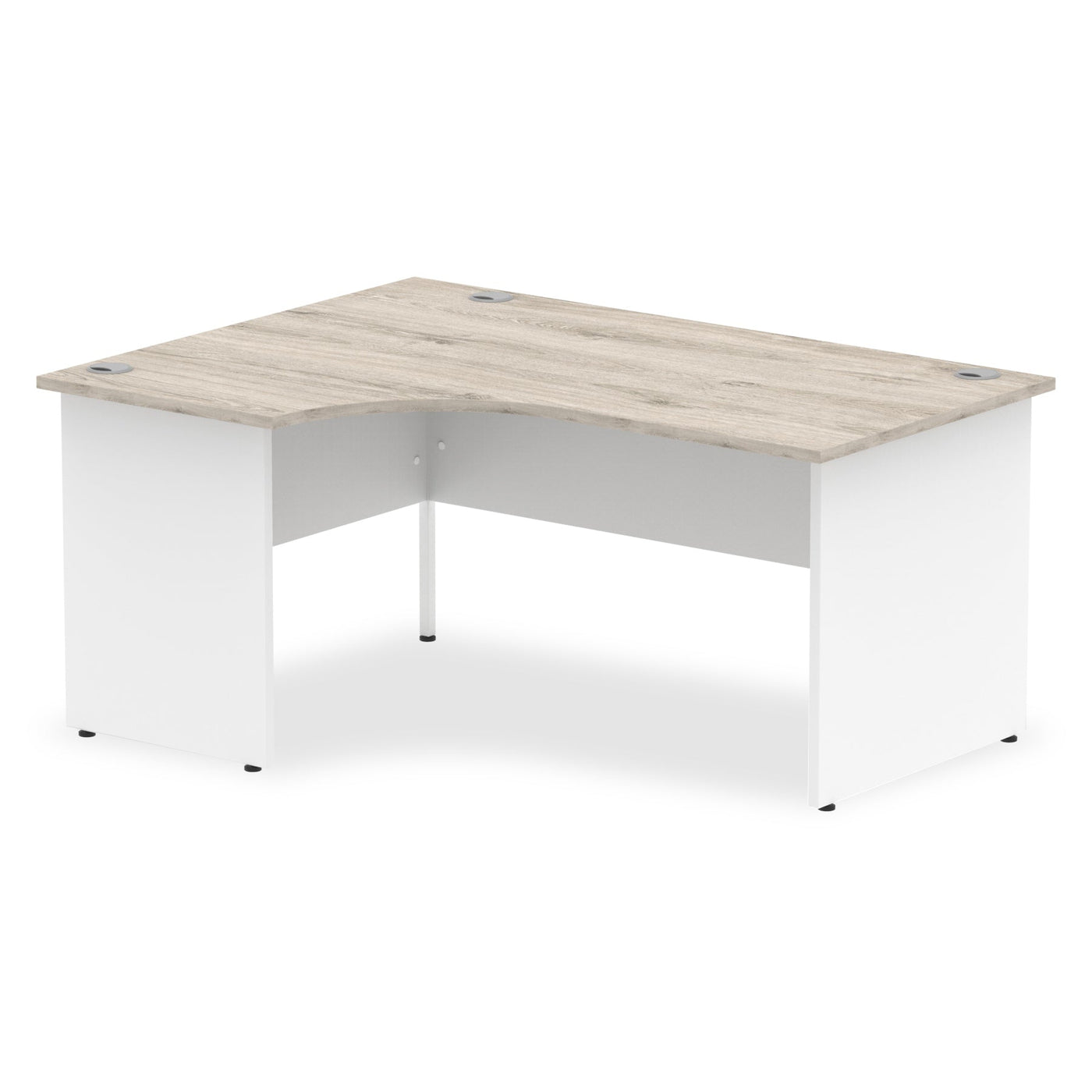Impulse 1600mm Left Crescent Corner Desk | Panel End Desk | Home Office Furniture | Homework Desk | Work From Home Desk | Wooden Desk