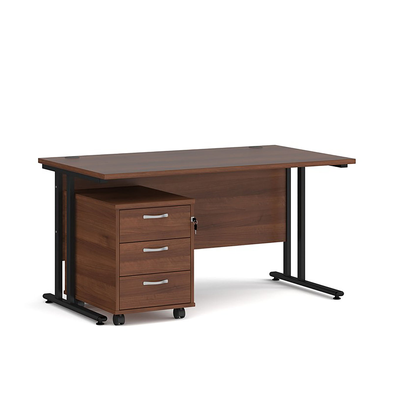 Maestro 25 with 3 Drawer Pedestal | Home Office Desk with Storage | Work From Home | Home Office Furniture | Desk with StorageMaestro 25 with 3 Drawer Pedestal | Home Office Desk with Storage | Work From Home | Home Office Furniture | Desk with Storage