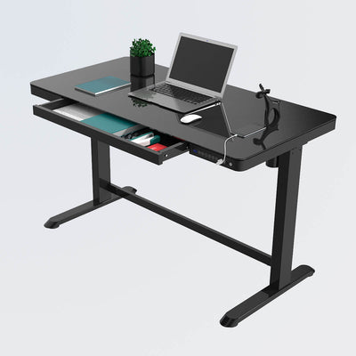 home office desk | sit stand home office desk | black home office desk | glass top home office desk | home office furniture